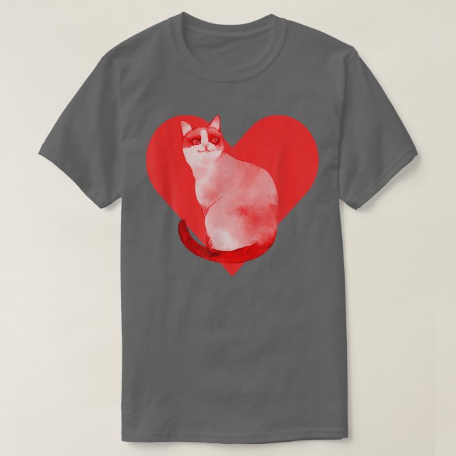Camiseta Snowshoe Cat (Frente do Design)