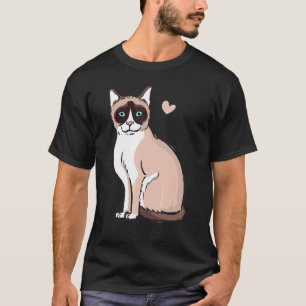 Camiseta Snowshoe Cat Engraçado