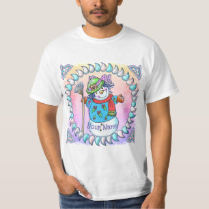 Camiseta Snowy Lady Snowman