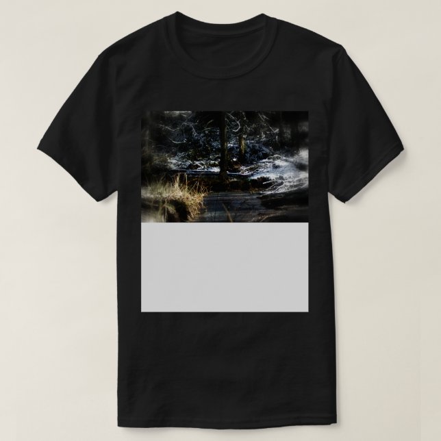 Camiseta Snowy Oregon Forest Fox Creek 2 (Frente do Design)