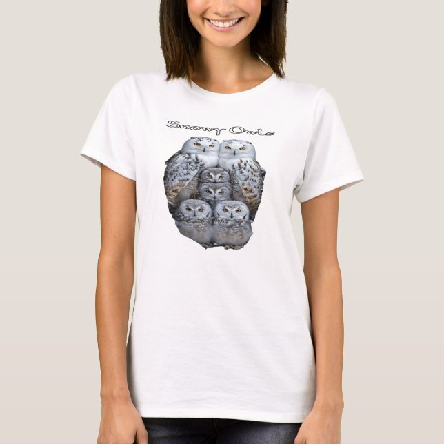 Camiseta Snowy Owl (Frente)