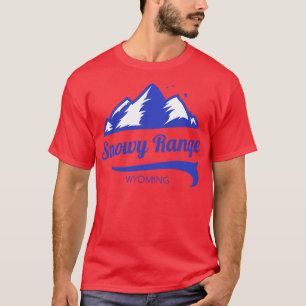 Camiseta Snowy Range ski Wyoming