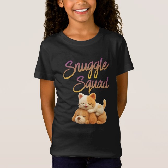 Camiseta Snuggle Squad  (Frente)