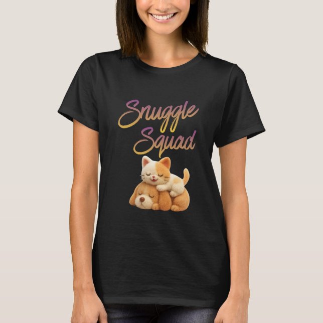 Camiseta Snuggle Squad  (Frente)