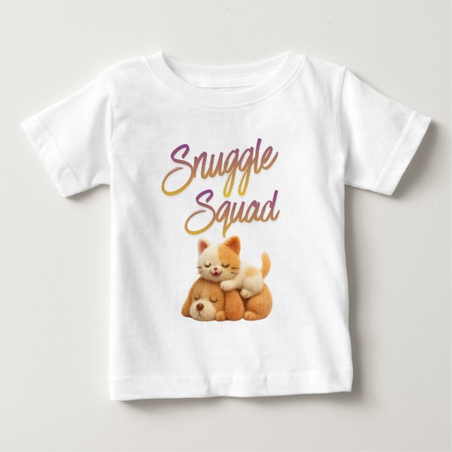 Camiseta Snuggle Squad  (Frente)