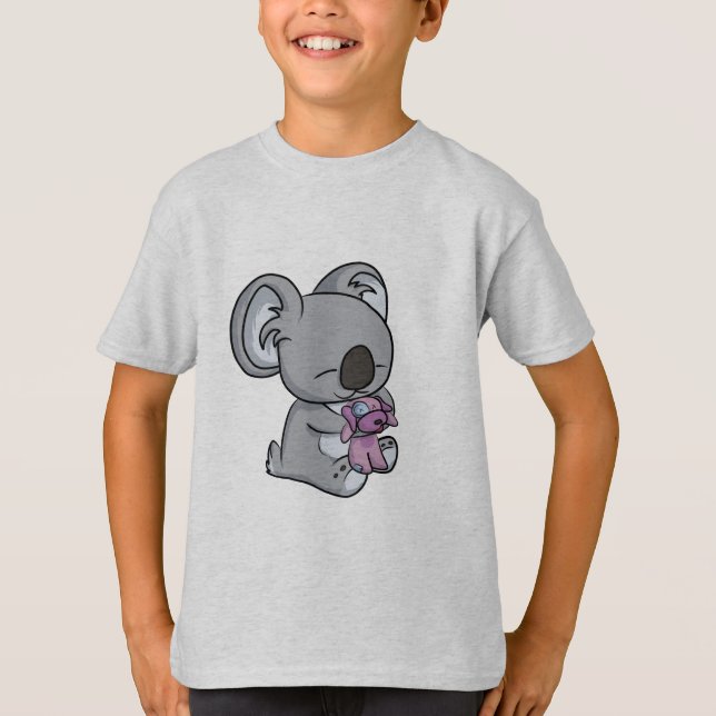 Camiseta Snuggles doces! Koala (Frente)