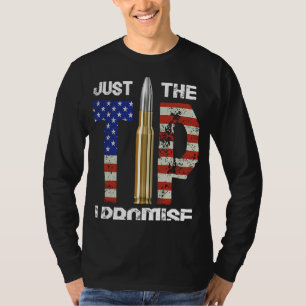 Camiseta Só a dica que prometo ao dono da arma