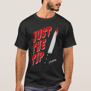 Camiseta Só a dica que prometo ao horror do Dia das Bruxas
