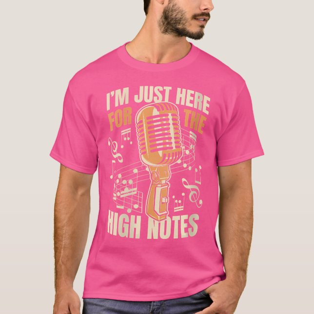 Camiseta Só Aqui Para A Casa De Ópera De Altas Notas, Lover (Frente)