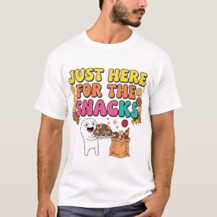 Camiseta Só Aqui Para Os Cachorros - Engraçada Comida, Tamb