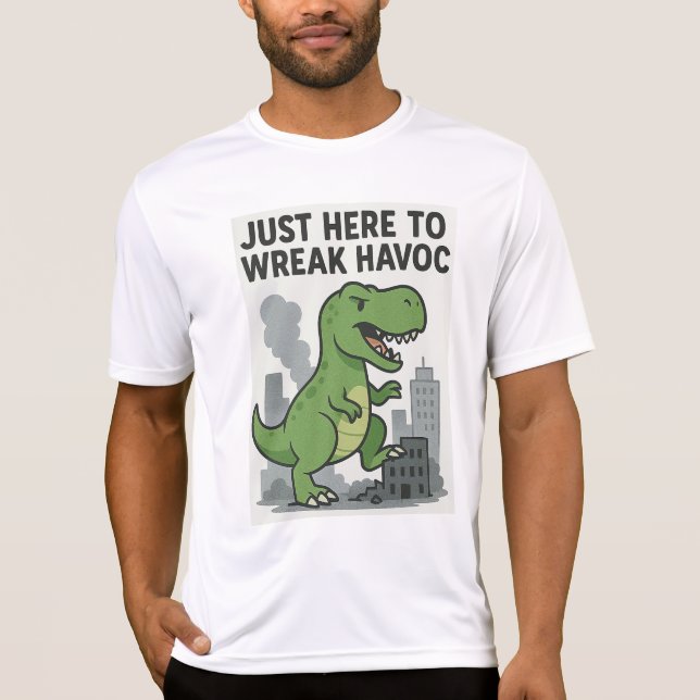 Camiseta Só Aqui Para Quebrar O Havoc (Frente)