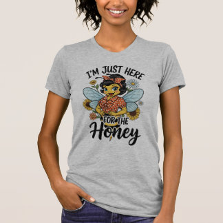 Camiseta Só Aqui Pelo Mel
