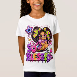 Camiseta So Blessed™ StarBerry | Garota Fofa Morango