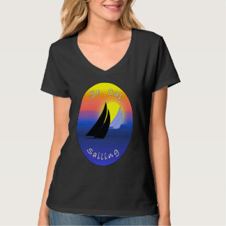 Camiseta So Cal Sailing Printed On Back