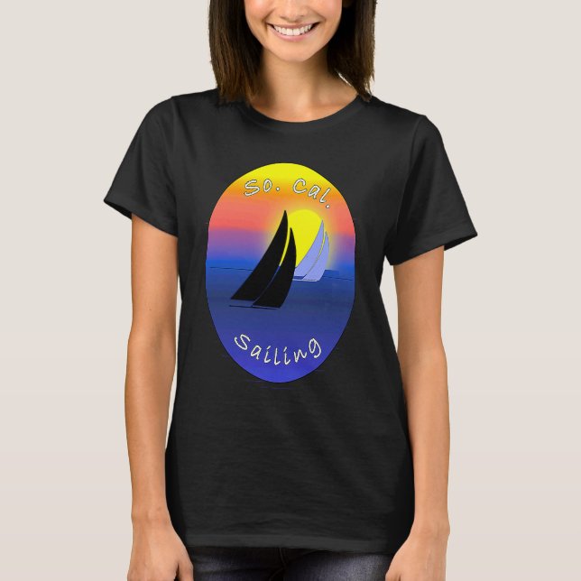 Camiseta So Cal Sailing Printed On Back (Frente)
