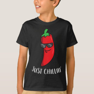 Camiseta Só Chillin Love Chilis Cinco De Mayo Engraçado Chi