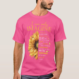 Camiseta Só consigo imaginar a fé cristã de Jesus católico