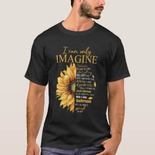 Camiseta Só consigo imaginar a fé cristã de Jesus católico