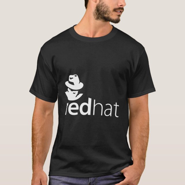 Camiseta So de Código Aberto do Tux do Pinguim Vermelho Lin (Frente)