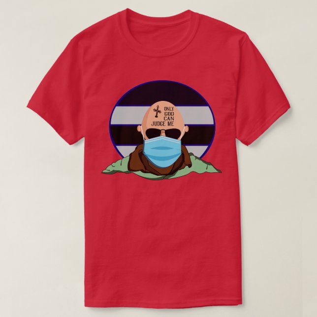 Camiseta Só Deus Pode Me Julgar (Frente do Design)