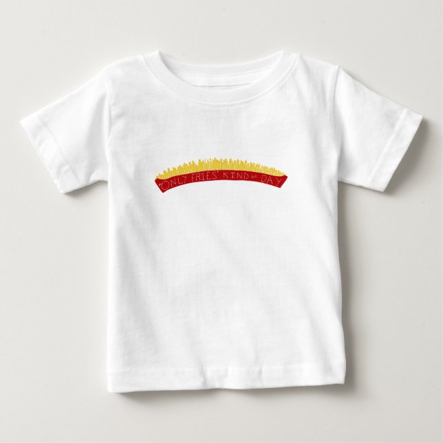 Camiseta Só Dia de Batata Frita 🍟 (Frente)