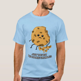Camiseta Só Do Jeito Que O Biscoito Se Desmorona! Trocadilh