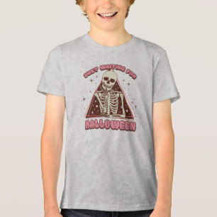 Camiseta Só esperando o Halloween