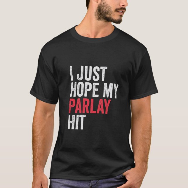 Camiseta Só Espero Que Minha Parada Chegue Ao Esportes Enca (Frente)