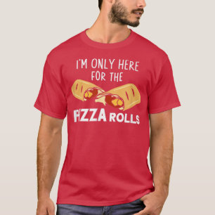 Camiseta Só estou aqui para o Cozinhar de pizza.