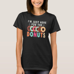Camiseta Só estou aqui para o donut das Rosquinhas