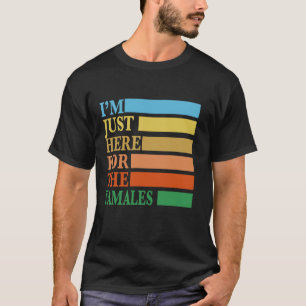 Camiseta Só estou aqui para o latim tâmules.