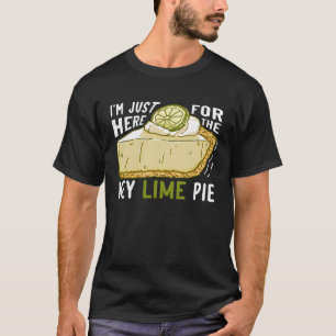 Camiseta Só estou aqui para o Limão-chave.