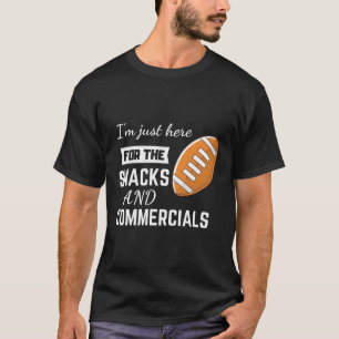 Camiseta Só Estou Aqui Para O Pano De Cachorros E Comerciai