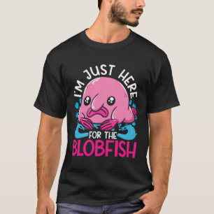 Camiseta Só Estou Aqui Para O Peixe-Cabra.