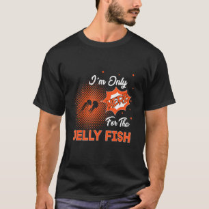 Camiseta Só estou aqui para o peixe gelado