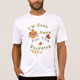 Camiseta Só estou aqui para o recheio