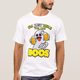 Camiseta Só estou aqui para os "Boos" - "Beer Lover Spooky