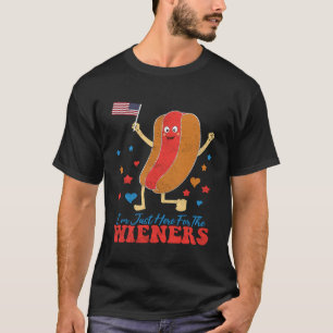 Camiseta Só Estou Aqui Para Os Espetáculos Engraçados 4 De