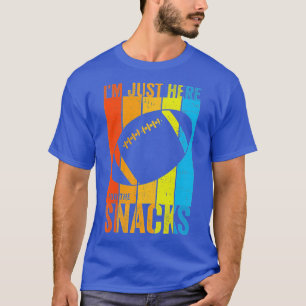 Camiseta Só estou aqui para os salgadinhos.