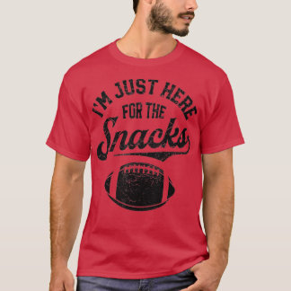 Camiseta Só estou aqui para os salgadinhos.