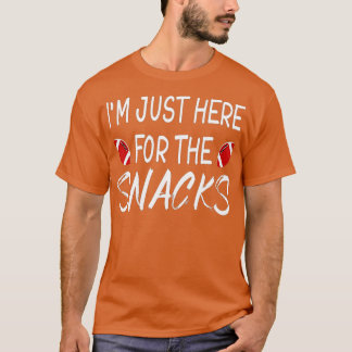 Camiseta Só estou aqui para os salgadinhos.