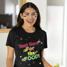 Só Estou Aqui pela COMIDA! Festa de Observação de