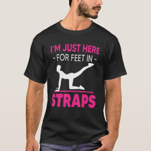 Camiseta Só estou aqui por pés em punhos Pilatos
