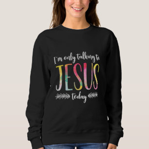 Camiseta Só Estou Falando Com Jesus Christian