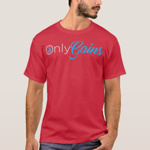Camiseta Só ganha treinamentos engraçados no ginásio Tank T