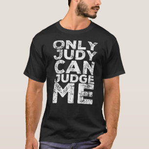 Camiseta Só Judy pode me julgar Vintage por Homens Mulheres