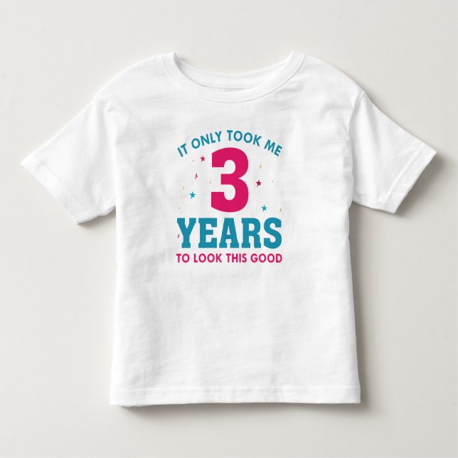 Camiseta Só Levei 3 Anos Para Ficar Bem (Frente)
