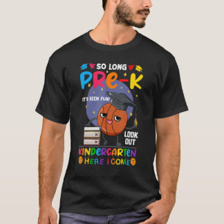Camiseta So Long Pre-K Kindergarten Here I Come Basketball 