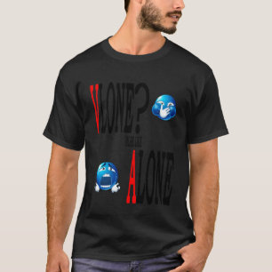 Camiseta só mais sozinho como Roupas de Rua Presente de Mem