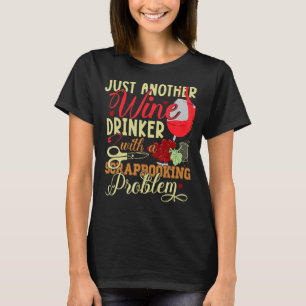 Camiseta Só Mais Um Bebê De Vinho Com Uma Barraca De Bolsa